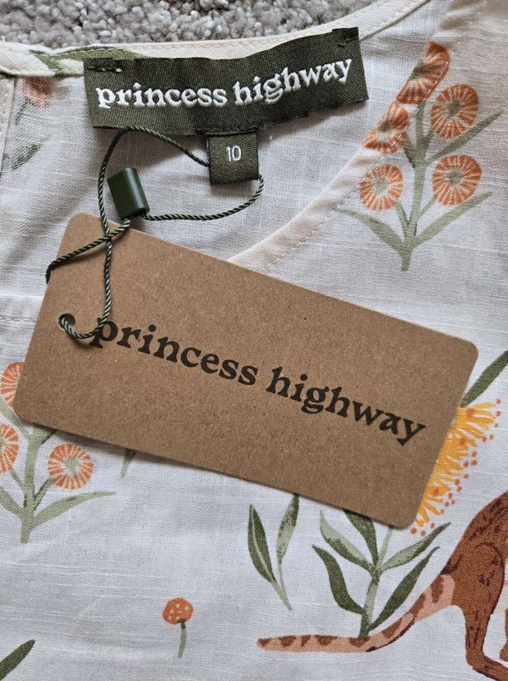 NWT Princess Highway Rock Wallabay Dress Size 10 AU - Picture 9 of 10